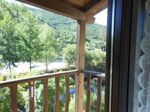 Balkón nebo terasa v ubytování Neverending Bierzo