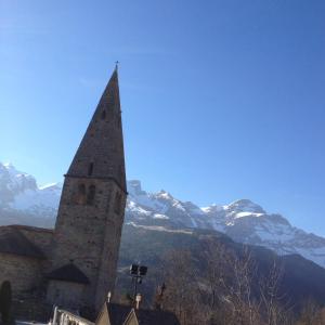 Vue générale sur la montagne ou vue sur la montagne depuis le B&B/chambre d'hôtes