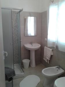 Koupelna v ubytování B&B " La Casetta "