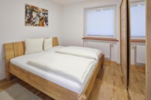 Ένα ή περισσότερα κρεβάτια σε δωμάτιο στο Apartment Markt Ardagger