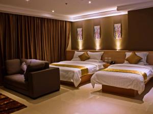 Postel nebo postele na pokoji v ubytování Dela Chambre Hotel