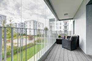 Balkón nebo terasa v ubytování Rio de Mare - Nadmorze Apartments