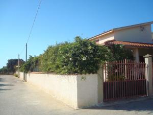 シャッカにあるcasa del soleの木の家の前の柵