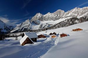 Haus Alpina Ski In & Ski Out v zimě