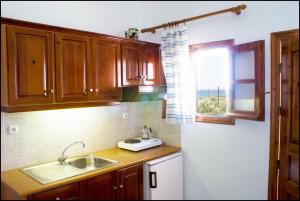 Kuchyň nebo kuchyňský kout v ubytování Casa di Mare