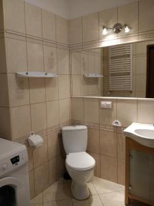 Kúpeľňa v ubytovaní livingROOM_Wroc_Mosiężna