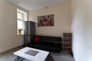 Kuchyň nebo kuchyňský kout v ubytování Happy Hotel