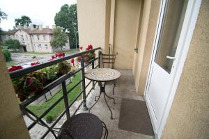 Balkón nebo terasa v ubytování Happy Hotel