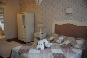 Ein Bett oder Betten in einem Zimmer der Unterkunft Damla Pansiyon