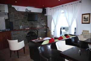 Posezení v ubytování Nikolas Hotel
