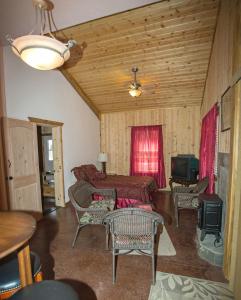 Posezení v ubytování DiamondStone Guest Lodges
