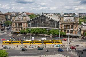 Výhľad na mesto Budapešť alebo výhľad na mesto priamo z apartmánu
