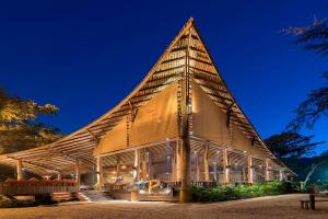 Edificio in cui si trova il resort
