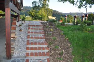 Zahrada ubytování Ferienhaus Robier
