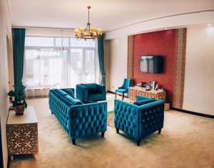 Posedenie v ubytovaní Megapolis Hotel Shymkent