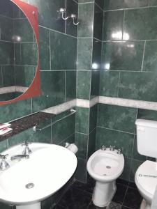 A bathroom at Hotel Mirasol