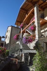 Balkón nebo terasa v ubytování b&b Al Castel