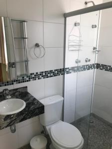 Um banheiro em Residencial Pantanal Santa Cruz