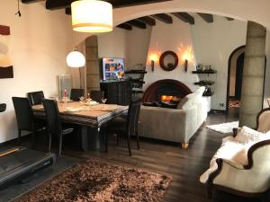 Posezení v ubytování MJ Chalet