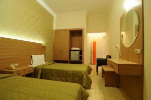 Postel nebo postele na pokoji v ubytování Park Hotel + 27 fotografií