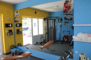 Fitness centrum a/nebo fitness zařízení v ubytování Apartments Yerkovic