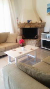 A seating area at Stavrini's House
