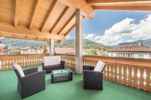 Nespecifikovaný výhled na hory nebo výhled na hory při pohledu z hotelu