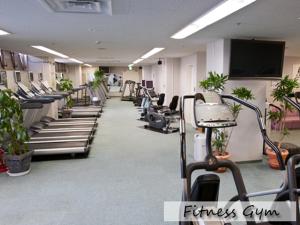 Fitness centrum a/nebo fitness zařízení v ubytování Utazu Grand Hotel