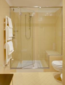 Koupelna v ubytování Hotel Ovest