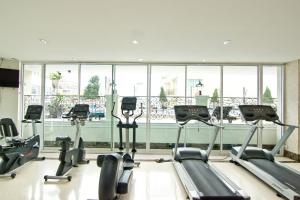 Fitness centrum a/nebo fitness zařízení v ubytování LK The Empress