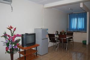 TV a/nebo společenská místnost v ubytování Pacific Paradise Motel