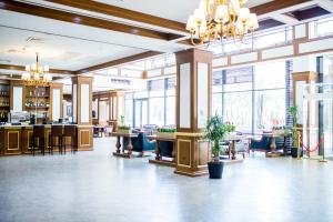 Vstupní hala nebo recepce v ubytování Aidana Plaza Hotel + 28 fotografií