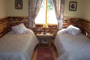 Cama o camas de una habitación en Lodge Mirador