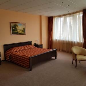 Cama o camas de una habitación en Parus Hotel