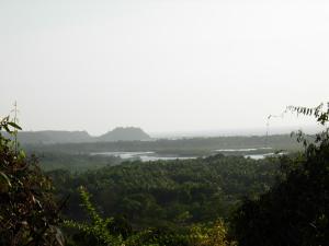 Paesaggio naturale nelle vicinanze dell'affittacamere