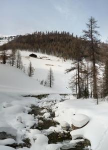 Chalet Aurora v zime