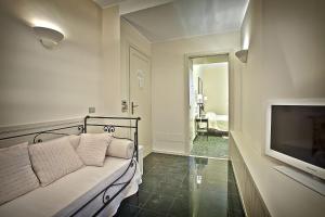 TV a/nebo společenská místnost v ubytování Hotel Titano