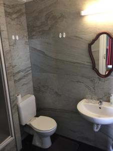 Koupelna v ubytování Vakantielogies Faja lobi