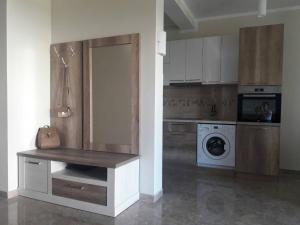 Kuchyň nebo kuchyňský kout v ubytování Apartments Lux Life