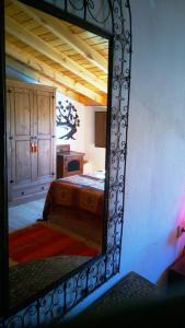 Posteľ alebo postele v izbe v ubytovaní Casa con encanto en Alájar- El Bosque mágico de Alájar