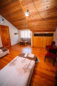 Postel nebo postele na pokoji v ubytování Bolnisi Prime House