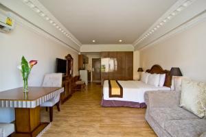 Posezení v ubytování LK Royal Suite