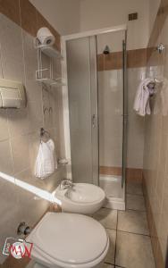 Koupelna v ubytování Hotel Bel Sit