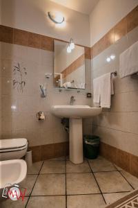 Koupelna v ubytování Hotel Bel Sit
