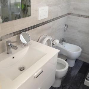 Kúpeľňa v ubytovaní Casa vacanza Lipari