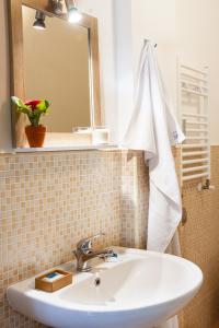 Koupelna v ubytování Darrè