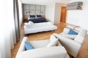 Fosshotel Reykholt客房内的一张或多张床位