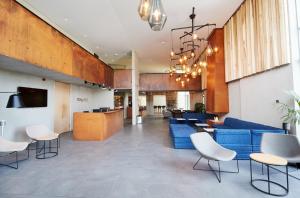 Fosshotel Reykholt的厨房或小厨房