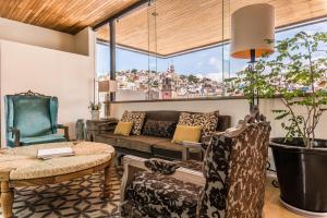 Posezení v ubytování Edelmira Hotel Boutique