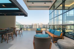 I am Design Hotel Campinas by Hotelaria Brasil的休息区